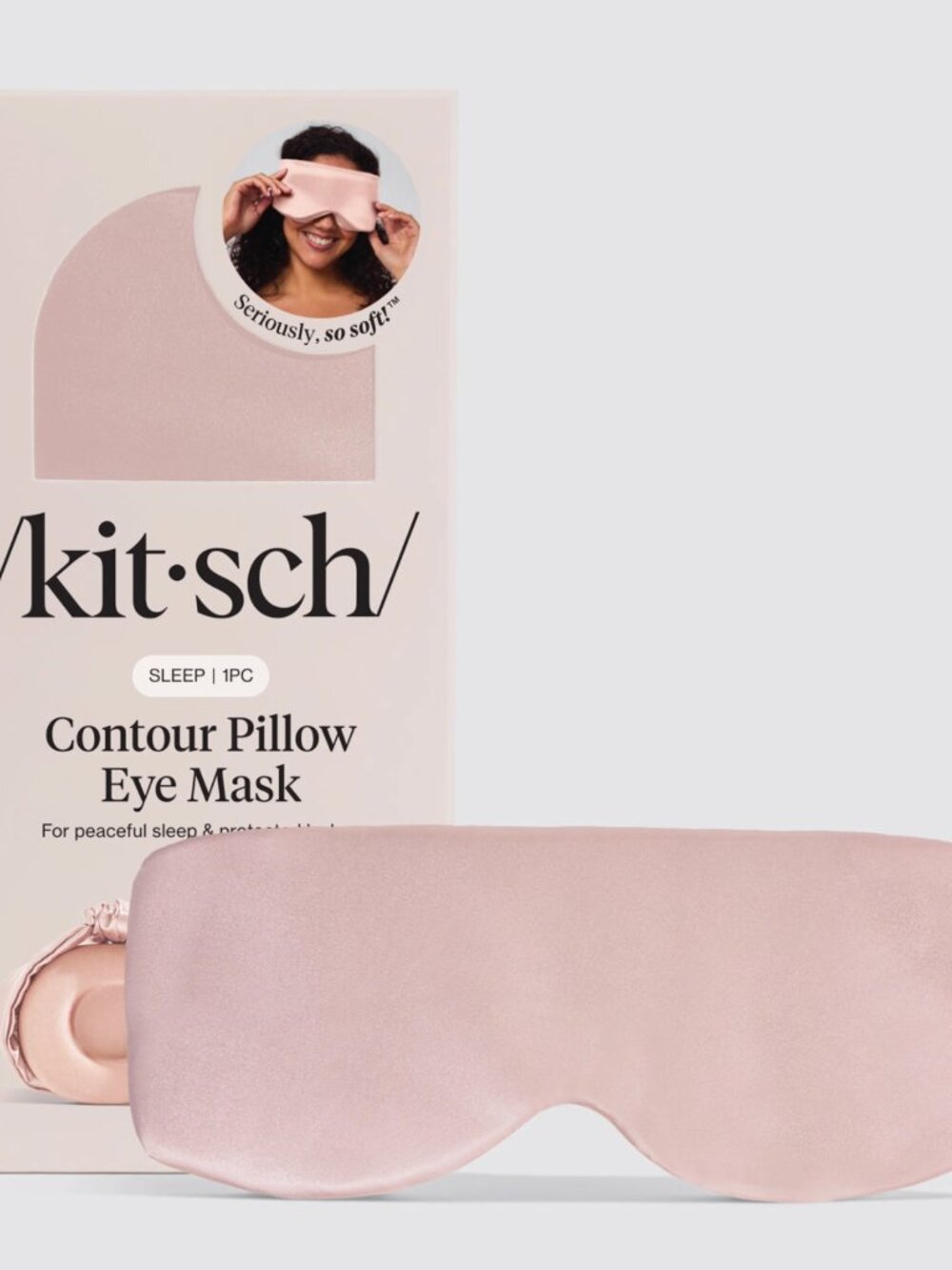 Kitsch Blush Contour Pillow Eye Mask
